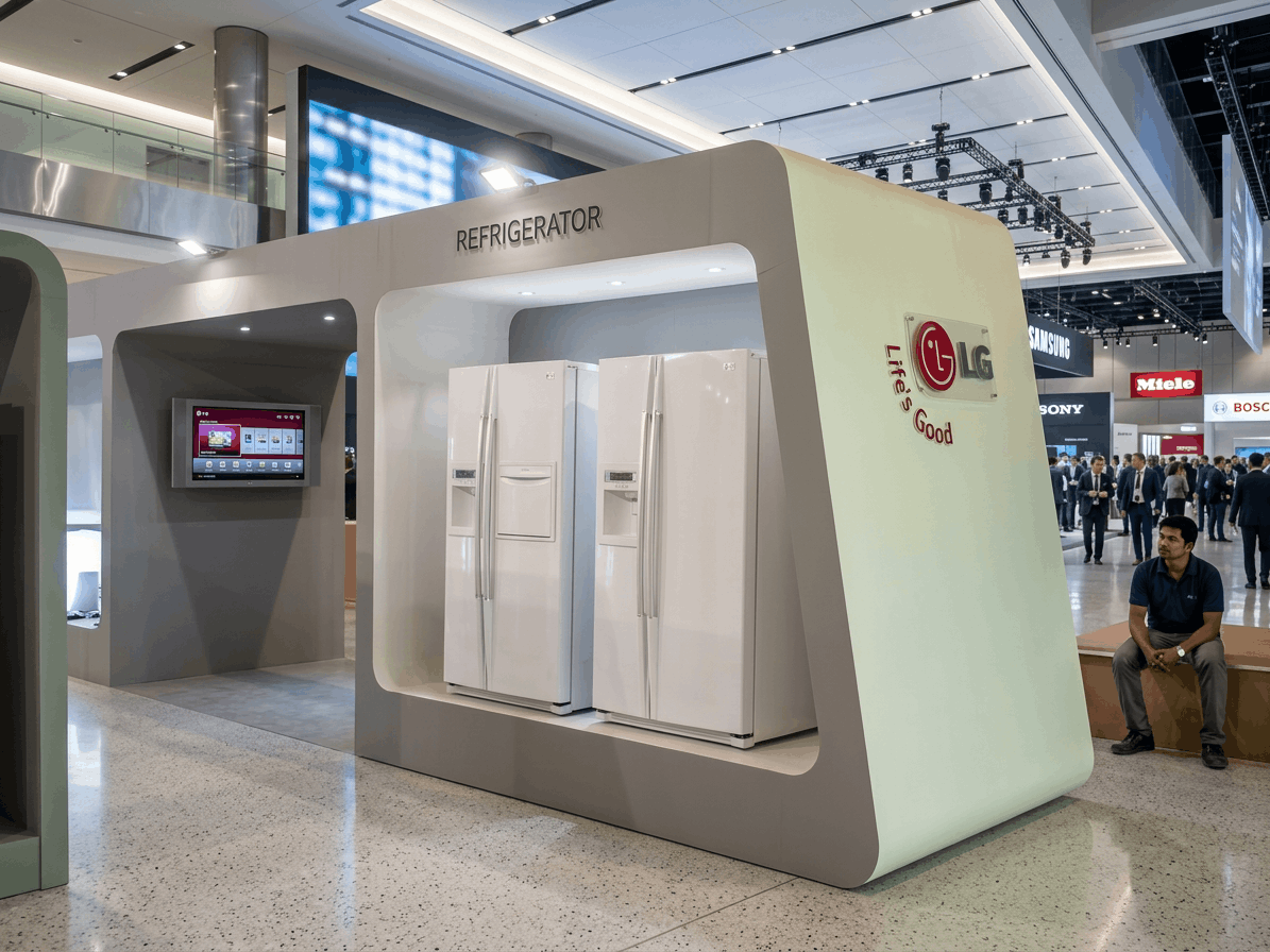 LG Refrigerator Hall